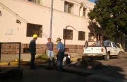 Precaución por arreglo del pavimento en Avenida 25 de Mayo e Iribarne